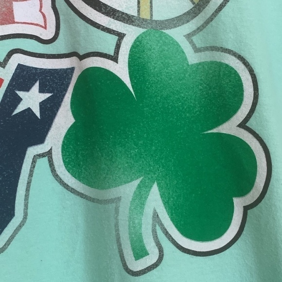 Comfort Colors 100% Cotton St Patrick’s Day Patriots Red Sox Nautical Tee Shirt - Picture 11 of 17